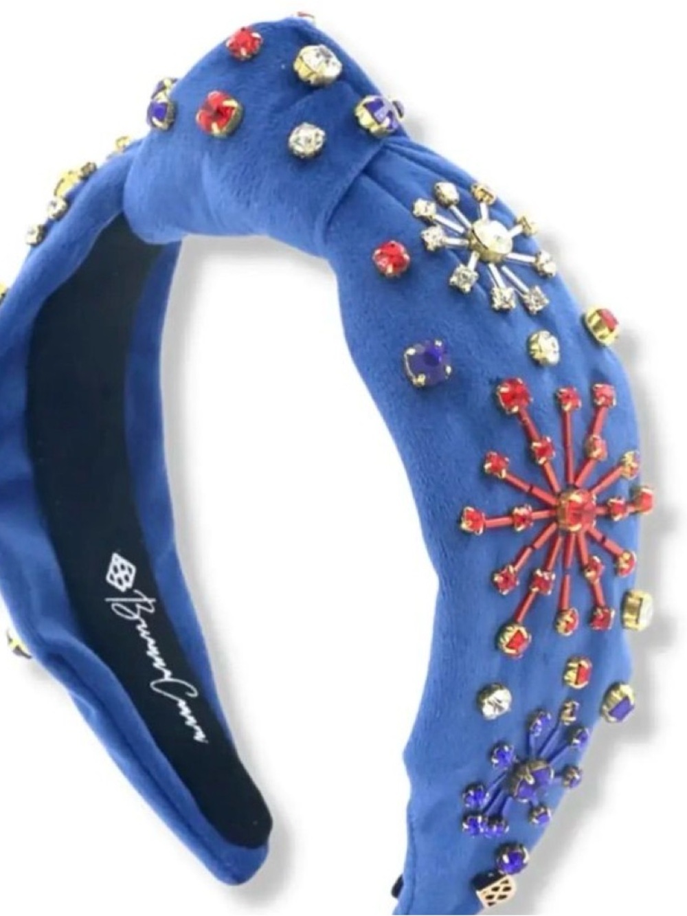 Brianna Cannon Jeweled Knotted Headband